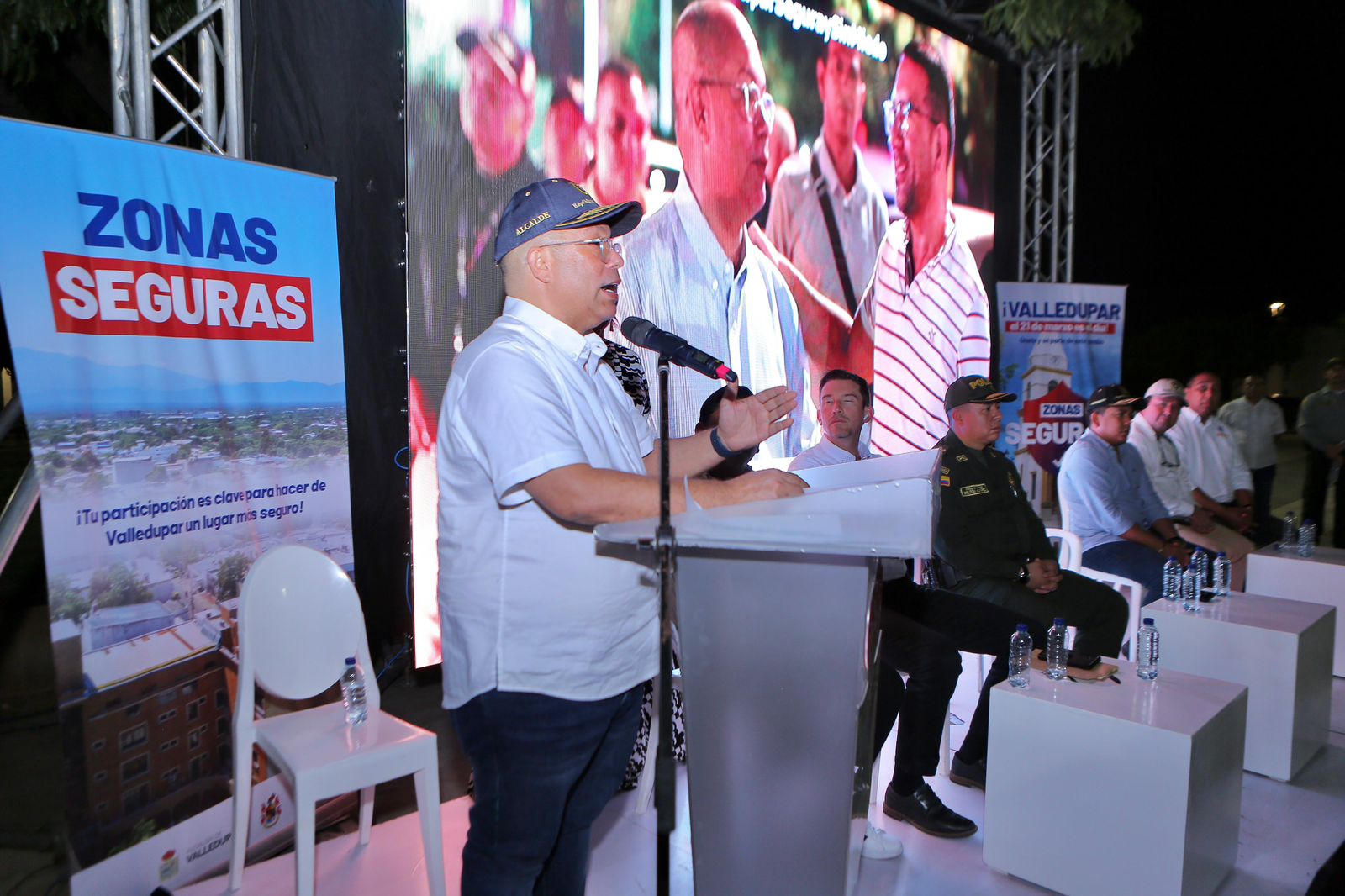 Alcaldía de Valledupar presentó el Plan Integral Zonas Seguras