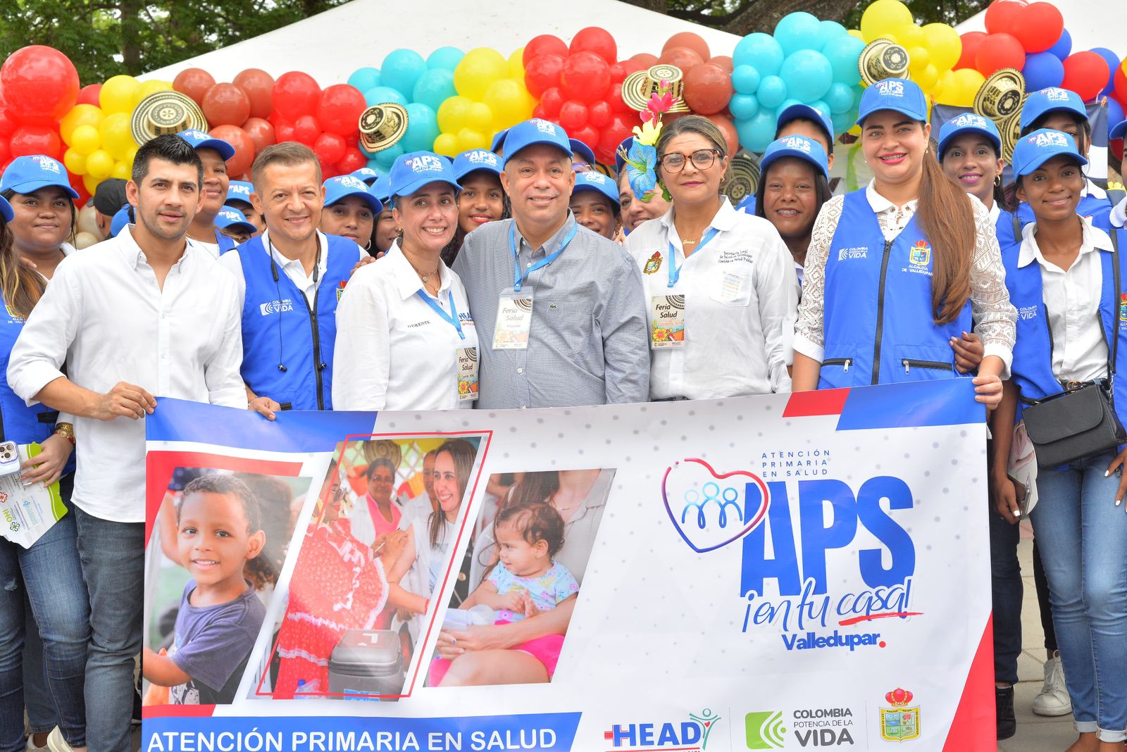 Al sonar del acordeón, caja y guacharaca, Secretaría Loca de Salud inició el Festival de la Salud 2024